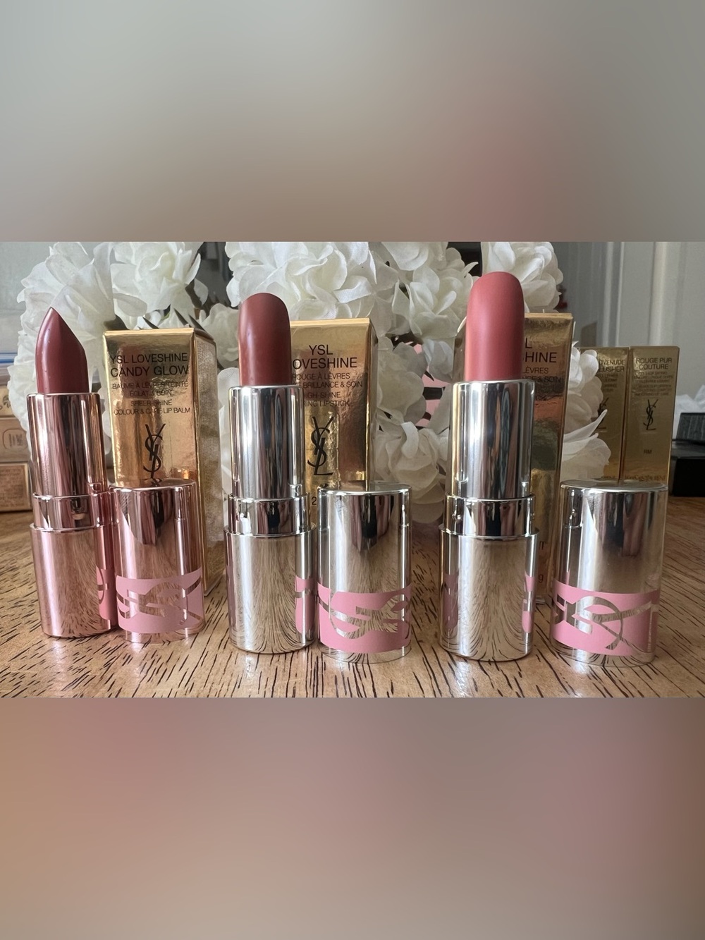 Yves Saint Laurent Loveshine High-Shine Caring Lipstick - set mini tester’s - Picture 2 of 2